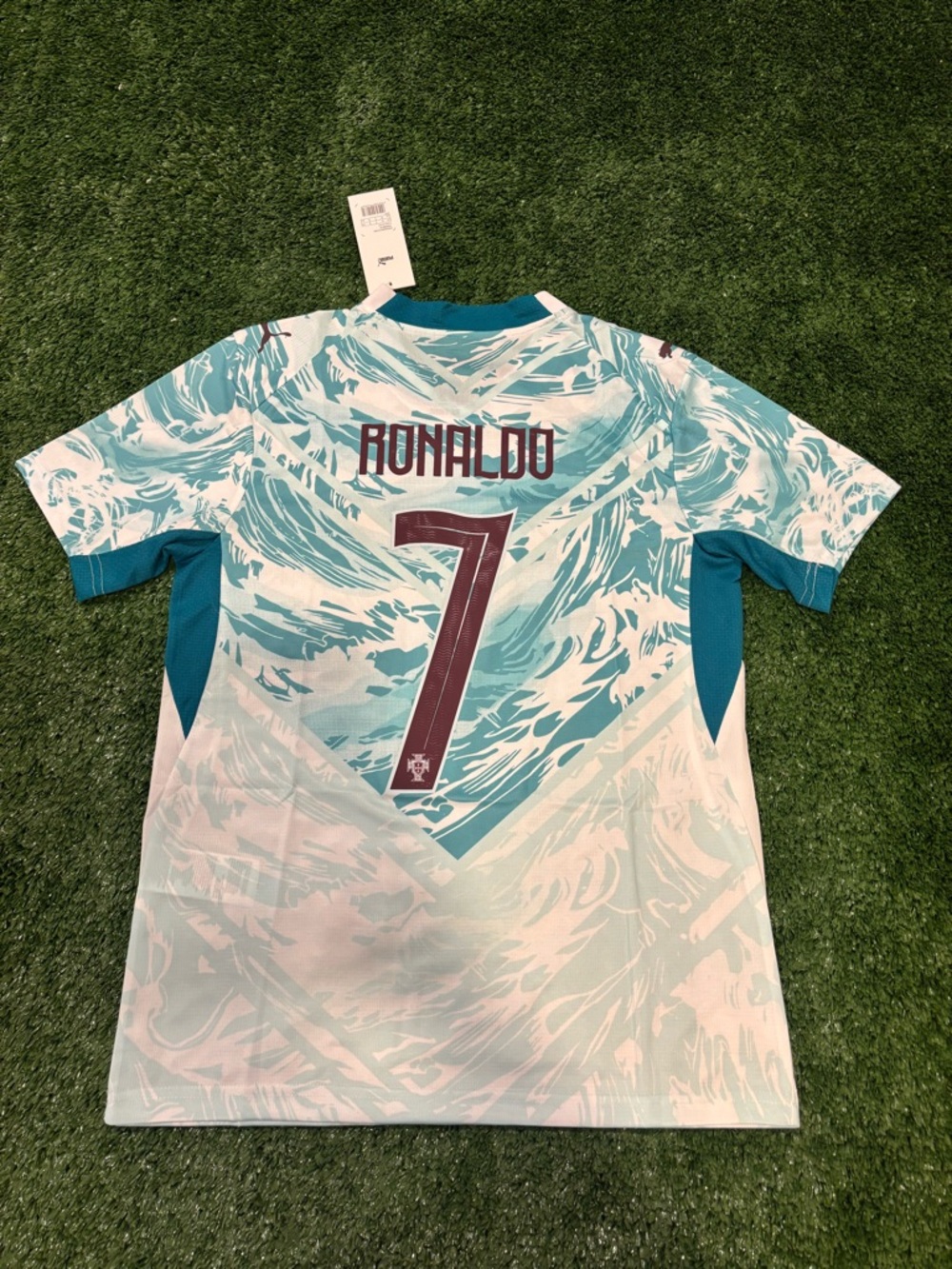 JUST RELEASED 2026 WC -  PORTUGAL Ronaldo 7 Away White Adult Jersey - Picture 2 of 6